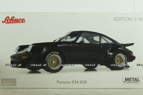 Porsche 934 RSR black, 450034300, Schuco 1:18