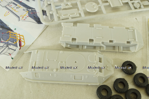 БТР-60ПБ Кит, бронетранспортер, 87001, RTM 1:87