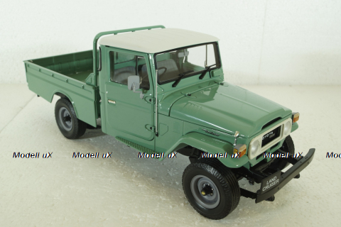 Toyota Land Cruiser 40 Pick Up, green, KYO8958FG, Kyosho 1:18