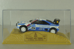 Peugeot 405 Turbo 16 #204  Rally Paris-Dakar 1989 A.VATANEN - B. BERGLUND, Norev 1:43