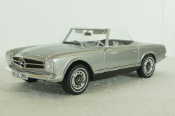 Mercedes 280 SL Pagode with removable Hardtop silver/black, 450037300, Schuco 1:18