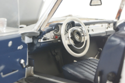 Mercedes 280 SL Pagode with removable Hardtop silver/black, 450037300, Schuco 1:18