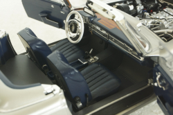 Mercedes 280 SL Pagode with removable Hardtop silver/black, 450037300, Schuco 1:18