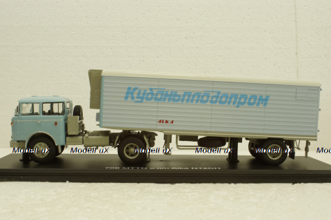 Skoda LIAZ 706 MTTN с полуприцепом Alka N12CH (1957), SSM7066, SSM 1:43