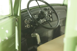 Mercedes L3500 truck with canvas top, green/red/grey, 450050100, Schuco 1:18