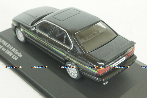 BMW E34 Alpina B10 BiTurbo 1994 black, 4310406, Solido 1:43