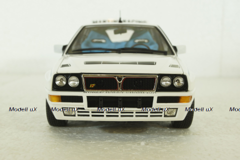 Lancia Rallye Delta HF Integrale 6, white, KYO8344E0, Kyosho 1:18