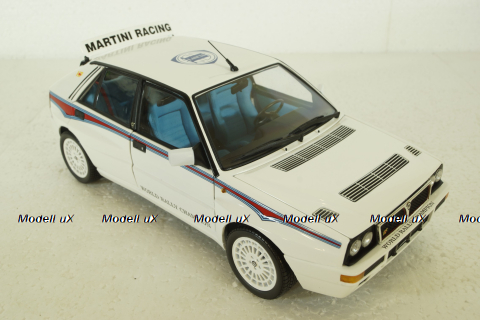 Lancia Rallye Delta HF Integrale 6, white, KYO8344E0, Kyosho 1:18