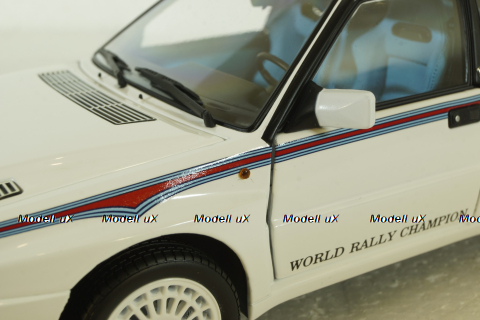 Lancia Rallye Delta HF Integrale 6, white, KYO8344E0, Kyosho 1:18