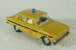 Москвич-412, милиция, Тантал/Радон 1:43