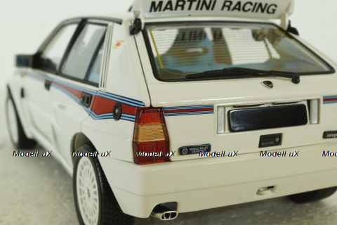 Lancia Rallye Delta HF Integrale 6, white, KYO8344E0, Kyosho 1:18