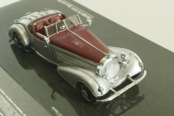 Horch 855 Special Roadster 1936, silver/red, 436014300, Minichamps 1:43