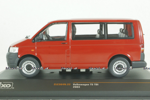 Volkswagen T5 red 2003, CLC564,  IXO 1:43