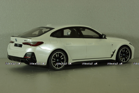 BMW I4 M50 miniral C6A 2021, white, OT1074, OTTO 1:18