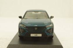 Peugeot 408 GT Hybrid 2023, blue, 474810, Norev 1:43