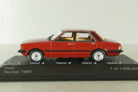 Ford Taunus 2.0 GL 1980, red, WhiteBox 1:43