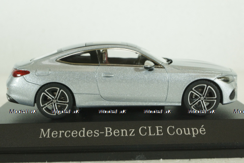 Mercedes CLE Coupe (C236) year 2023 high-tech silver, Norev 1:43