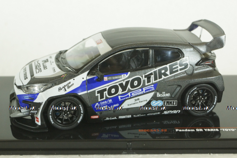 Toyota Pandem GR Yaris RHD Toyo Tires,  MOC341.22, IXO 1:43