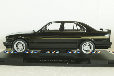 BMW Alpina B10 4.6  E34 (1994)  black with Dekor, MCG18312, MCG 1:18