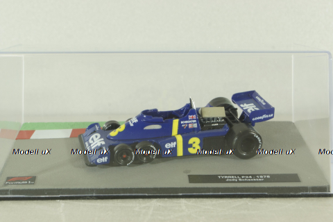 Tyrrell P34 #3 Jody Scheckter 1976, Formula 1 , Formula 1, F-1, Altaya 1:43