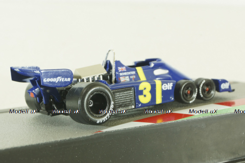 Tyrrell P34 #3 Jody Scheckter 1976, Formula 1 , Formula 1, F-1, Altaya 1:43