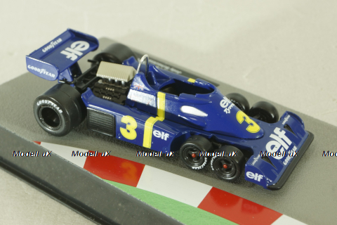 Tyrrell P34 #3 Jody Scheckter 1976, Formula 1 , Formula 1, F-1, Altaya 1:43
