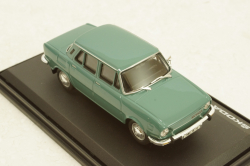 Skoda 110L, green, 143ABS701HE, Abrex 1:43