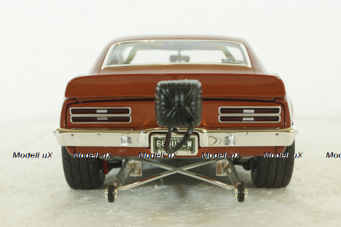 Pontiac firebird drag outlaw, custom metallic orange, 1805217 , ACME 1:18