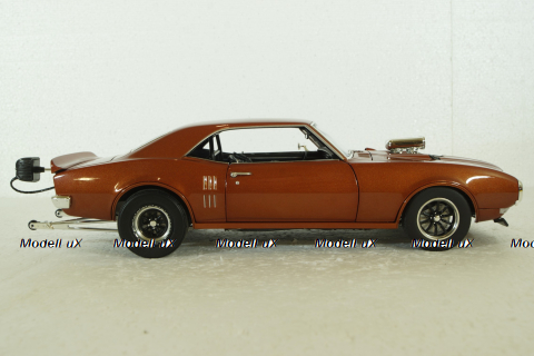 Pontiac firebird drag outlaw, custom metallic orange, 1805217 , ACME 1:18