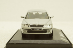 Skoda Octavia II 2004, silver diamand metallic, 143AB001A, Abrex 1:43