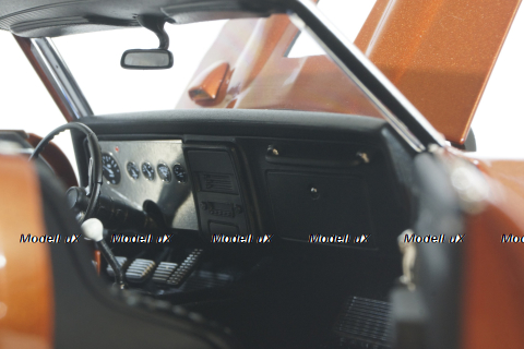 Pontiac firebird drag outlaw, custom metallic orange, 1805217 , ACME 1:18