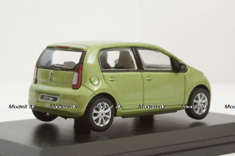 Skoda Citigo, spring green metallic, 143AB020QD, Abrex 1:43