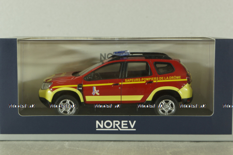 Dacia Duster Pompiers 2020, Chef de Groupe, red, 509048, Norev 1:43