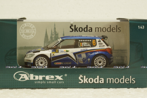 Skoda Fabia S2000 (facelift 2010), Islas Canarias 2011 #6, Loix-Miclotte, 143LE604I, Abrex 1:43