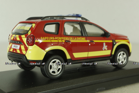Dacia Duster Pompiers 2020, Chef de Groupe, red, 509048, Norev 1:43