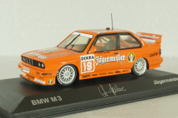 BMW M3 (E30) #20 A.Hahne, Jägermeister DTM 1992, orange, Minichamps 1:43
