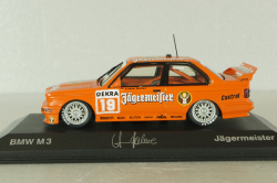 BMW M3 (E30) #20 A.Hahne, Jägermeister DTM 1992, orange, Minichamps 1:43