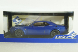 Dodge Challenger R/T Scat Pack Widebody 2023 blue, 1805710, Solido 1:18