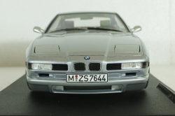 BMW 850 (E31) CSI 1992 arctic silver metallic, 1807004, Solido 1:18