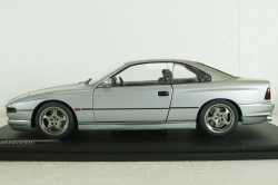 BMW 850 (E31) CSI 1992 arctic silver metallic, 1807004, Solido 1:18