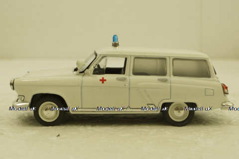 Газ-22Б, медицинский, Автомобиль на службе №65, 1:43 Вариант 2