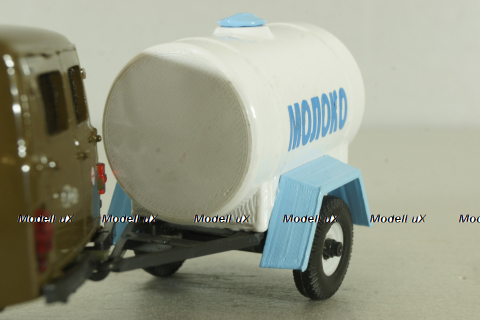 Прицеп бочка Молоко 13015-УСР, Агат 1:43