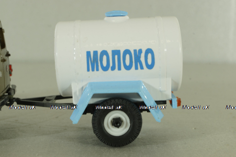 Прицеп бочка Молоко 13015-УСР, Агат 1:43