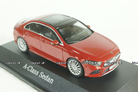 Mercedes A-Class limousine (V177), 2018, red, B66960430, Herpa 1:43