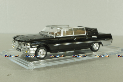 ЗИЛ-111 кабриолет с поднятыми стеклами 1958, черный, Model43 1:43