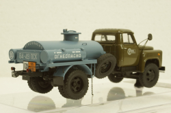 Газ-52 МЗ-3607 Автомобиль-заправщик г. Великие Луки, Агропромстрой 1979 г.,105227, DiP Models, 1:43