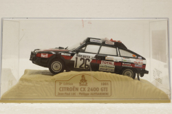 Citroen CX 2400 GTI Paris-Dakar 1980 №126 J.P.Luk-P.Alessandrini, Norev 1:43