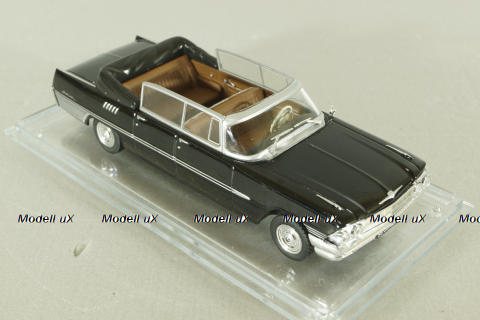 ЗИЛ-111 кабриолет с поднятыми стеклами 1958, черный, Model43 1:43