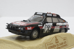 Citroen CX 2400 GTI Paris-Dakar 1980 №126 J.P.Luk-P.Alessandrini, Norev 1:43