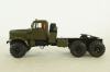 Краз-255В седельный тягач, хаки, 100886, АвтоИстория 1:43